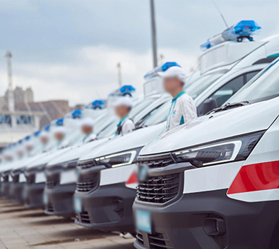 鲁甸县服务车队展示